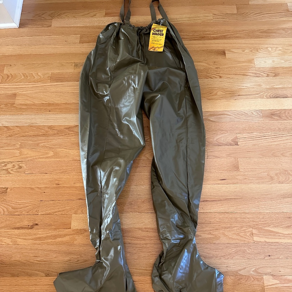 NWT Chest Wader Sportsman's Choice Vinyl Stocking Foot Size XL